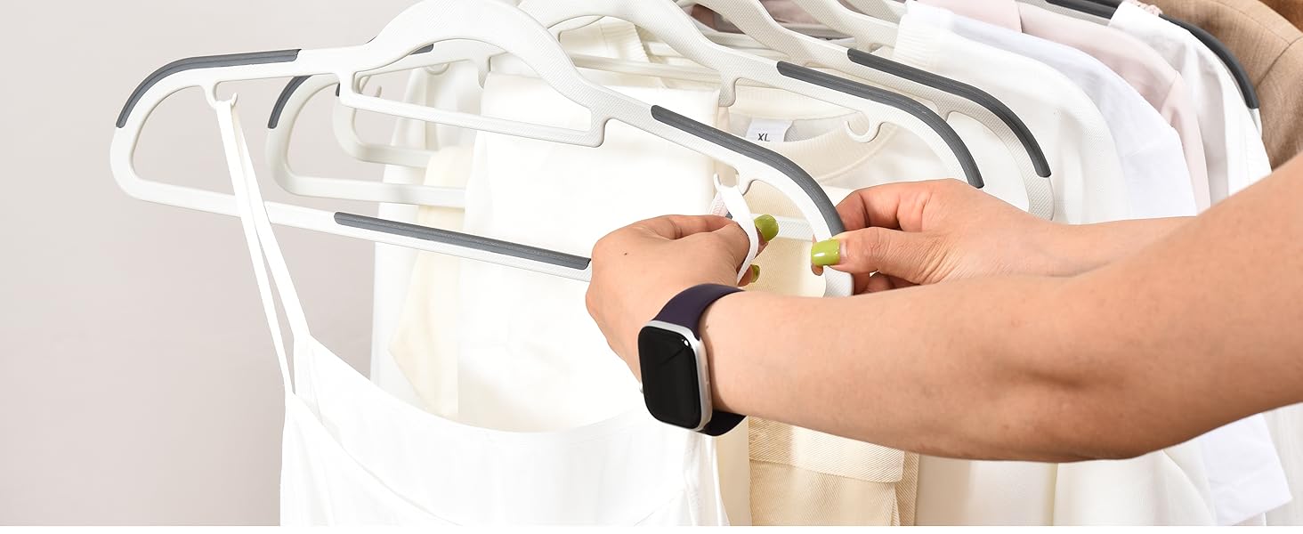 plastic hangers
