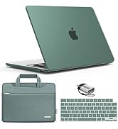 IBENZER Compatible with M2 2023 2022 MacBook Air 13 inch case, Model A2681, Hard Shell Case & Sle...