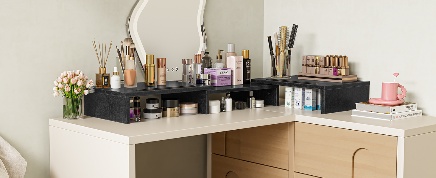 dual monitor stand riser