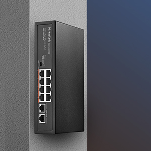 8 port poe switch