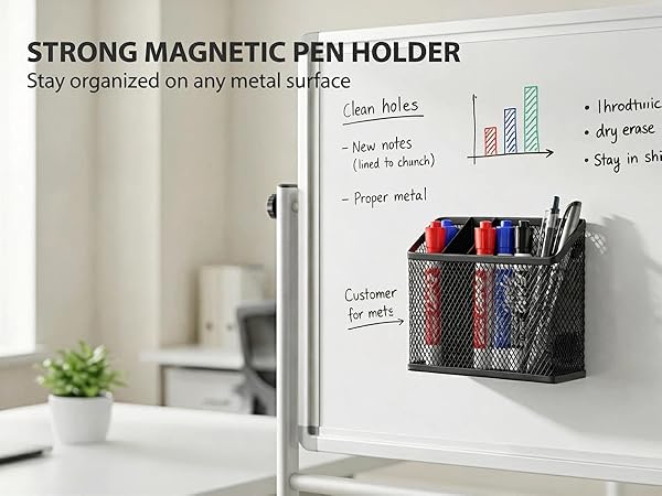 magnetic pen holder