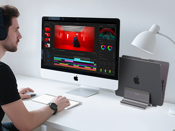 macbook pro stand vertical