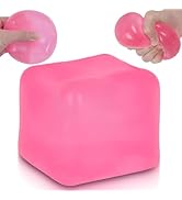 Large Ice Cube Squishy Toy 7cm (2.76Inch), Ssqauvig Big Slow Rising Squishies for Sensory Play, P...