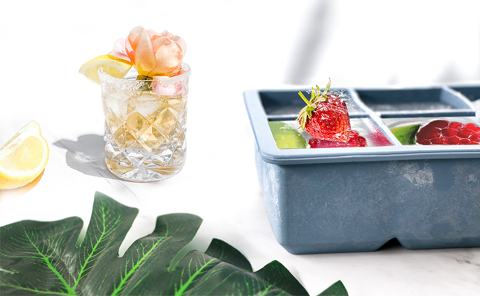 ice cube molds square ice cube tray ice molds for cocktails silicone freezer tray large silicone