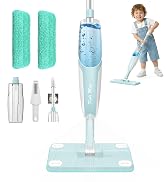 Bluocean Kids Spray Mop - 30 Inch, 420ml Large Water Tank, Fun Montessori Toy & Effective Cleanin...