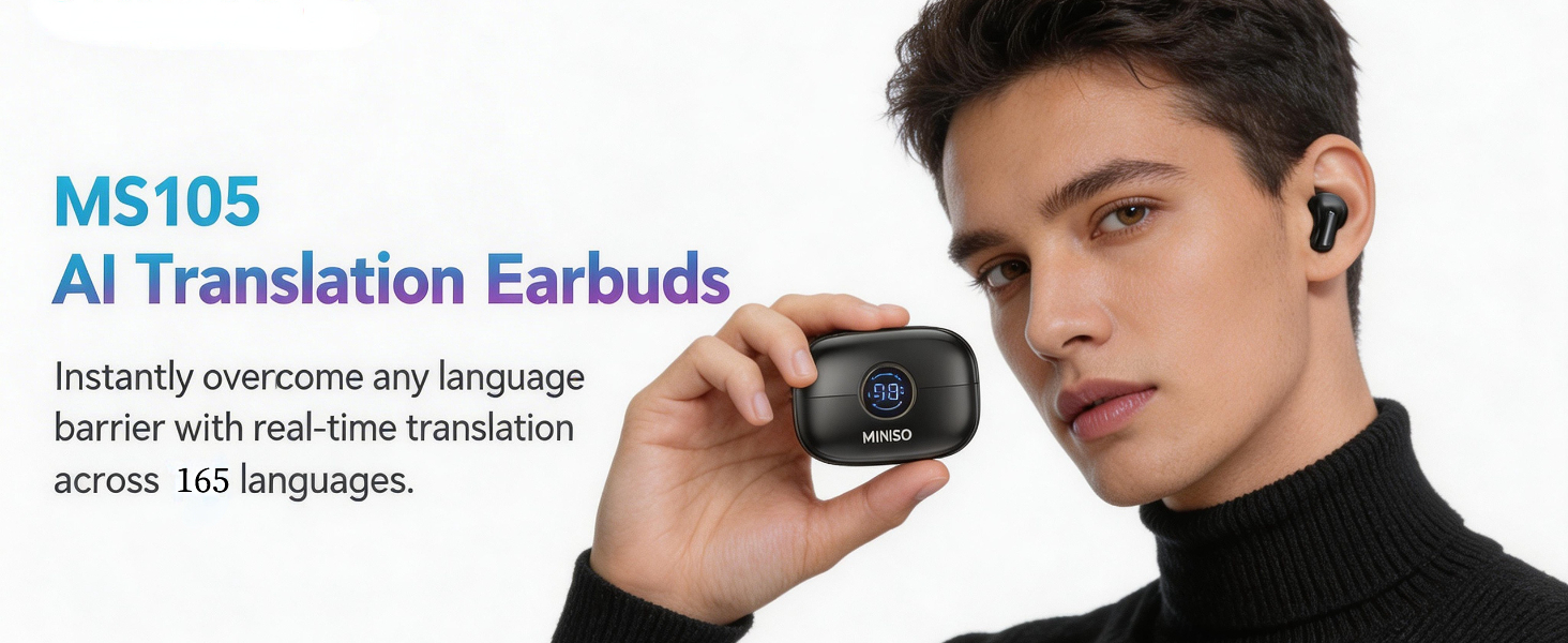 translation earbuds real time audifonos traductores inglés español translator earbuds