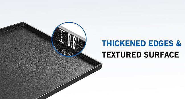 0.6-Inch Thick Tray with Four Corners