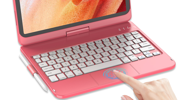 ipad 11th gen keyboard case pink 23