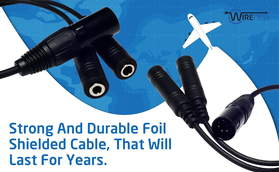 helicopter to ga headset adapter airbus headset adapter 5 pin xlr connector 5 pin xlr pilot headsets