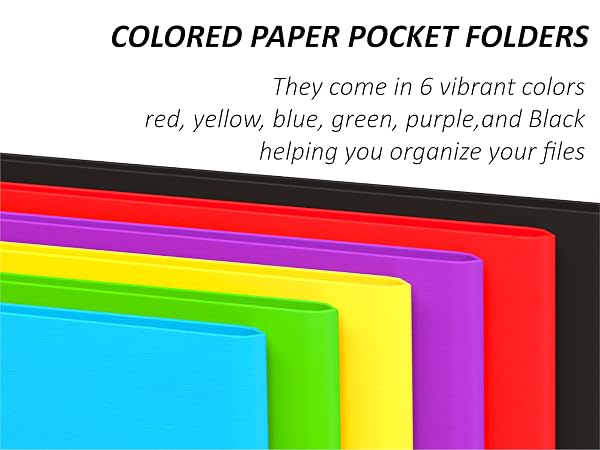 papaer Folder With Pockets
