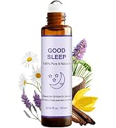 Good Sleep Essential Oils Roll On-Natural Organic Lavender,Sandalwood,Ylang Ylang,Patchouli,Chamo...