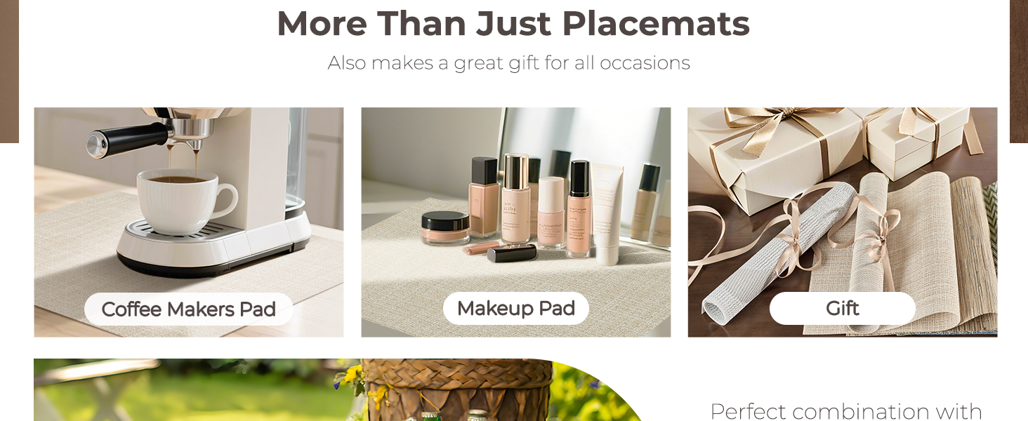 More than just placemats