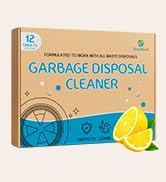 ORIENTLEAF Garbage Disposal Cleaner and Deodorizer Tablets 20g 1 Year Supply Sink Cleaner, Preven...