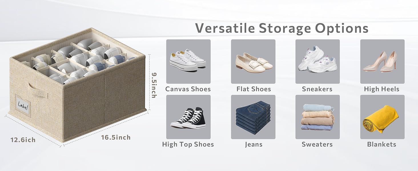 Versatile storage options