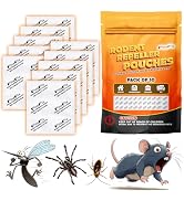 FINEFIX Pack of 10 Vamoose Mouse Repellent Pouches Prepared with a Modified Botanical Formula Whi...