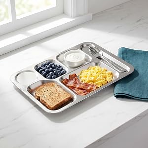 Divided Dinner Tray