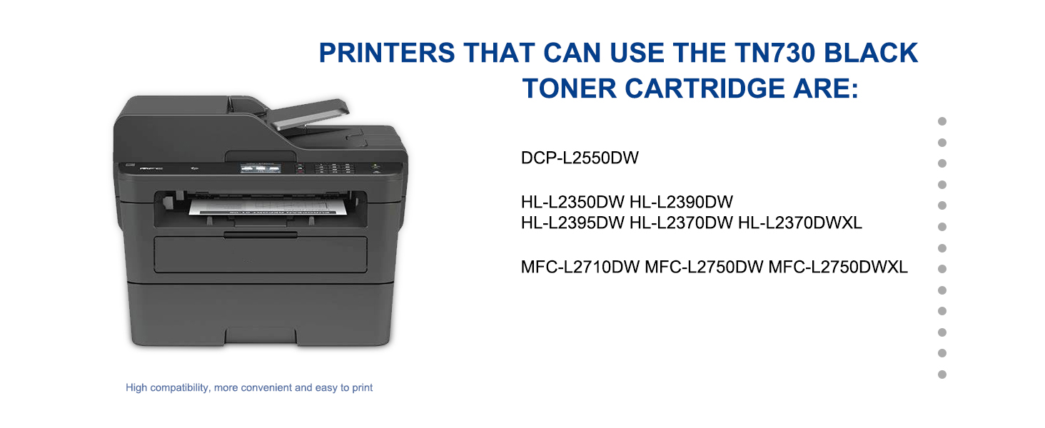 Brother TN730 Toner Cartridge Black