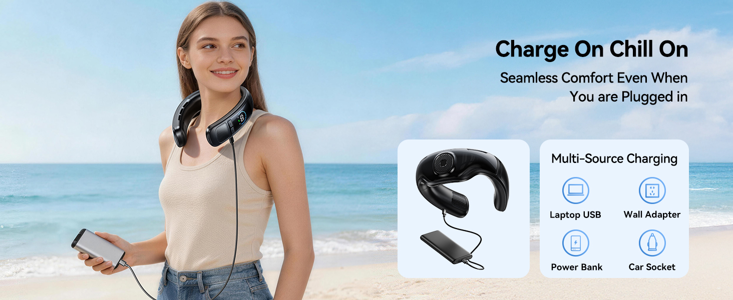 cooling neck fan
