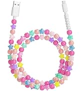 Aolcev USB C Cable for iPhone Charging Cord 3.3FT Cute Beaded USB Type C Charger Cord 66W Fast US...