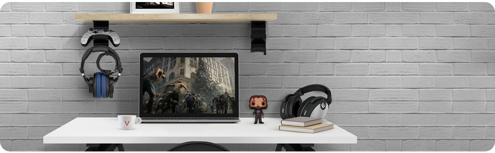 Vulcan headphone hanger