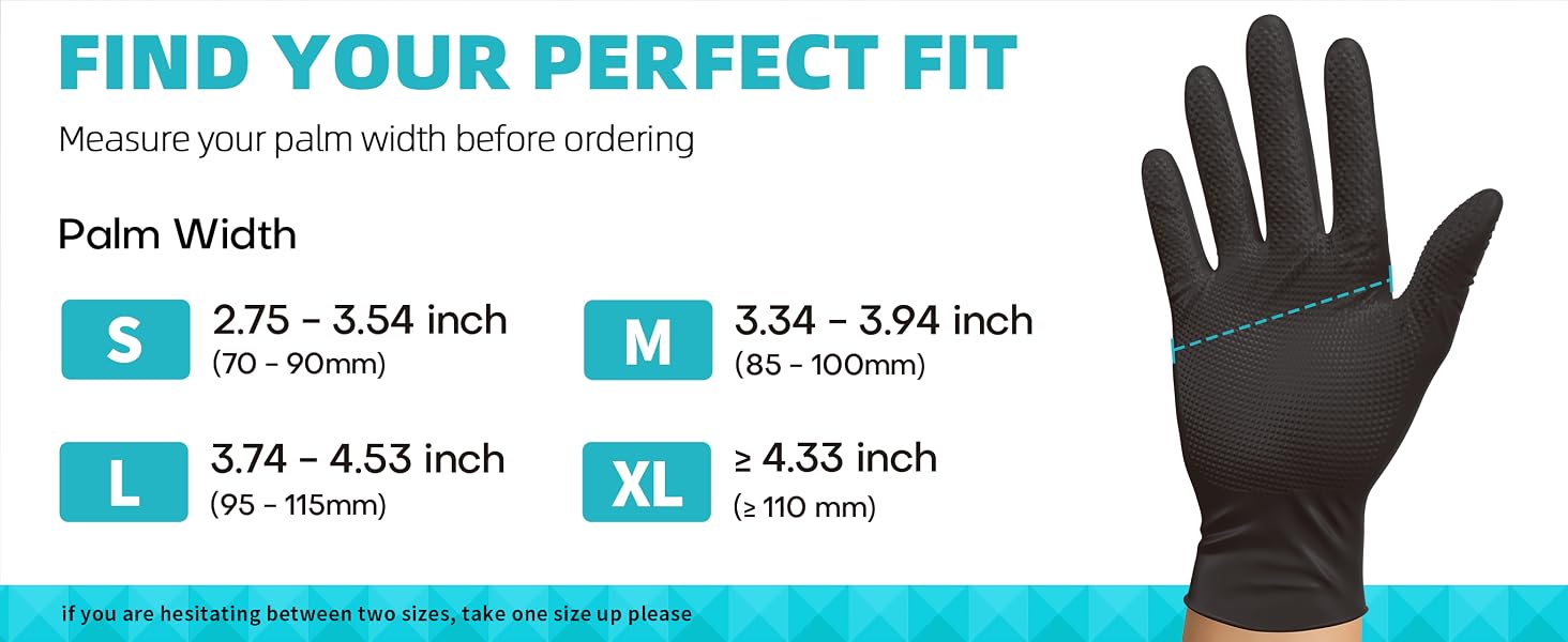 Gloves Size Chart