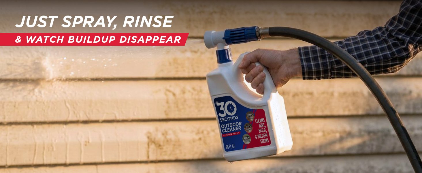 Just Spray, Rinse & Watch Buildup Disappear