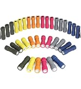 SEAMAGIC 36-Pack Small Flashlights Set, Super Bright 100 Lumen LED Flashlight Pack with 108-Piece...