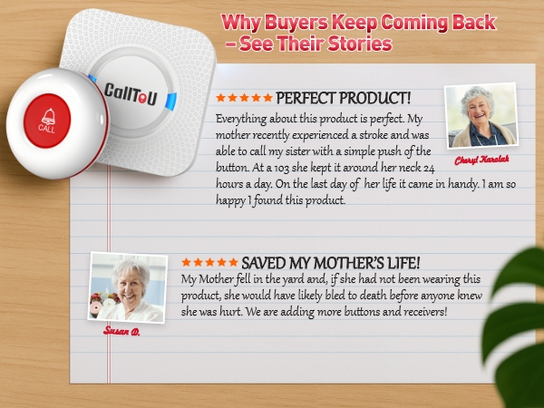 wireless caregiver pager