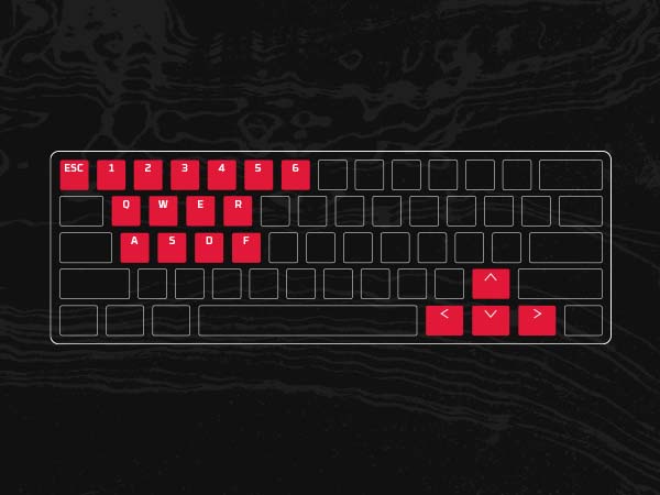 19 keys