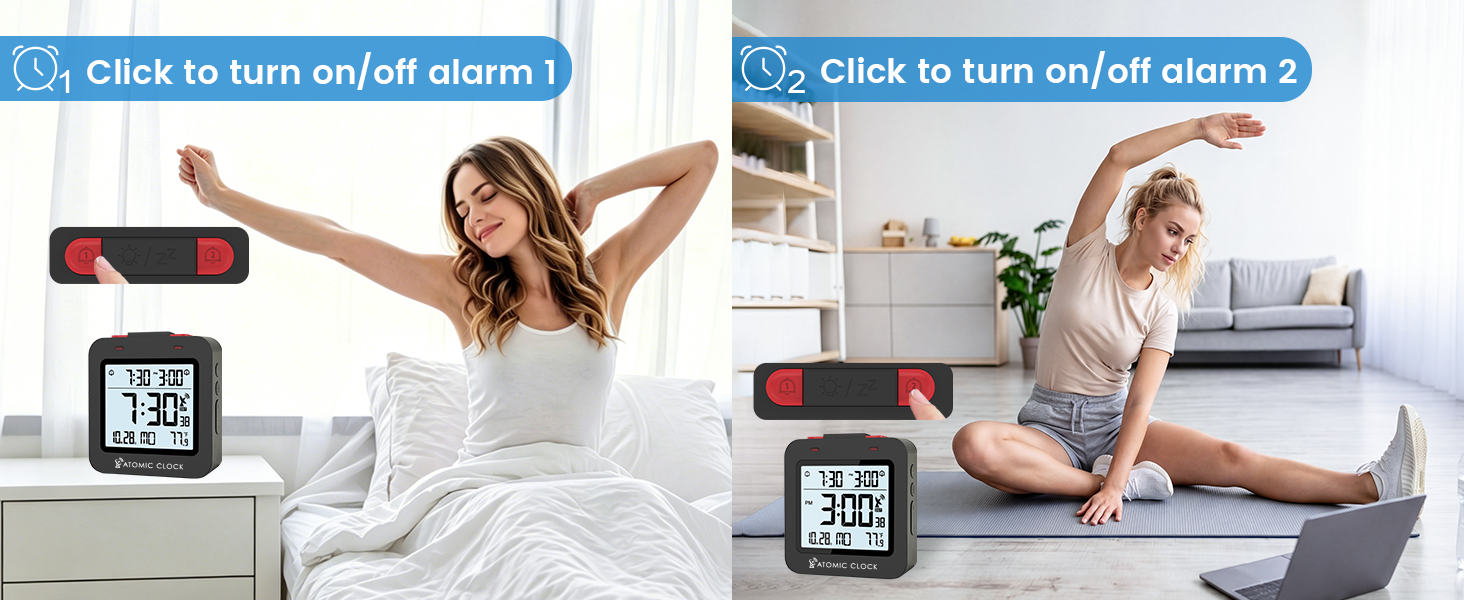 digital clock for bedroom