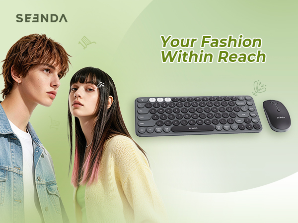 Compact bluetooth keyboard and mouse