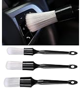 Birbenben Car Exterior and Interior Detail Brushes, Scratch Free Auto Cleaning Brush Kit, Soft Sy...