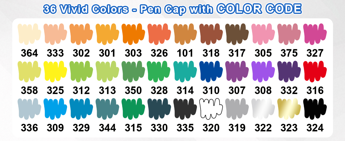36 Bright and Vibrant Colors
