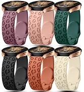 IKANFI 6Pack Engraved Band Compatible with Samsung Galaxy Watch 5 Band/Galaxy Watch 4 Bands/Galax...