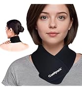 Neck Ice Pack Wrap Gel, Flexible Cooling Neck Wrap Cervical Ice Pack for Pain Relief, Re...