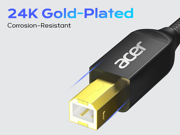 Gold-plated connector