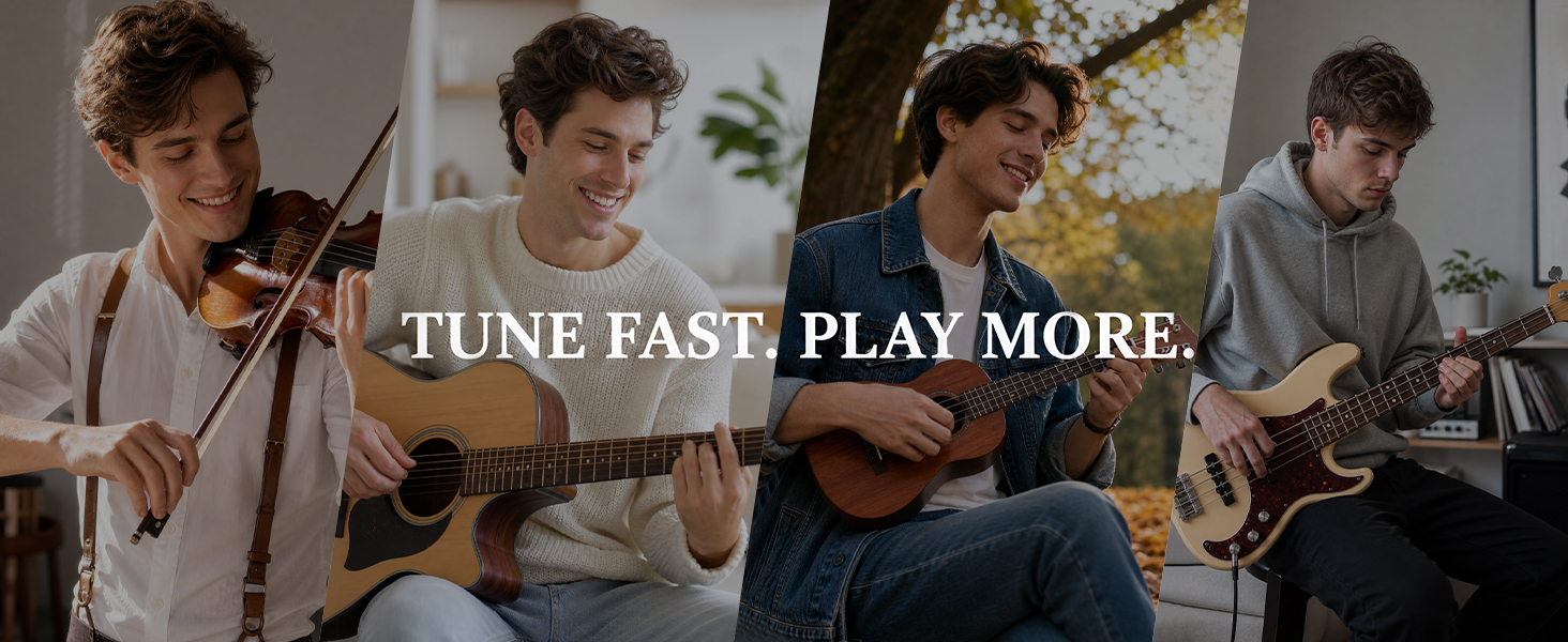 Guitar Tuner Clip On