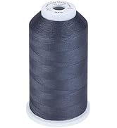 Simthread Heavy Duty Blue Jeans Thread for Denim Sewing 1000 Meters Cone Navy