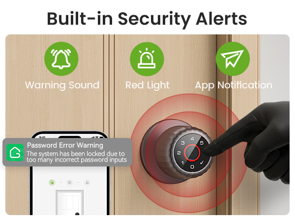 finger print door knobs