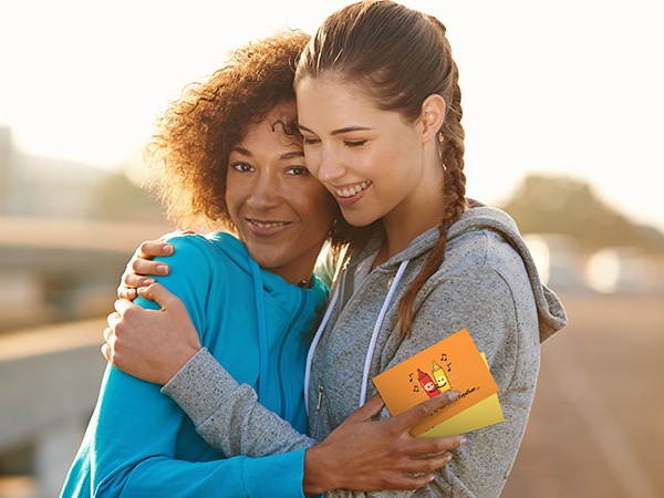 Aprpeciating even small things with pack of thinking of you cards.