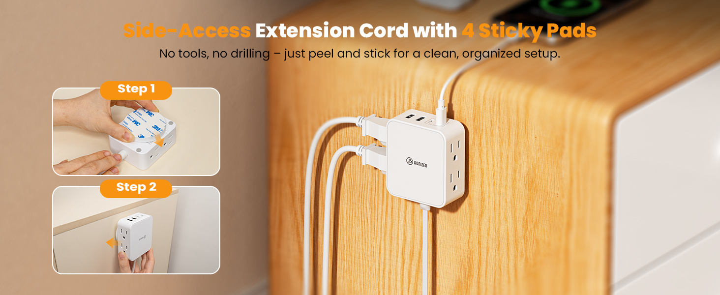 dual extension cord