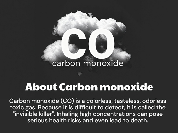 carbon monoxide detector co meter portable for home camping