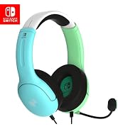 PDP Gaming LVL40 Stereo Headset with Mic for Nintendo Switch/Switch Lite/OLED - Wired Power Noise...