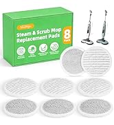 8 Pack Steam Mop Replacement Pads for Shark Steam & Scrub Mop S8201 S8001 S8002BRN S7001 S7201 S7...