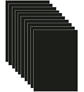 Briartw 10 Sheets 0.5mm Thick Single Sided Magnetic Sheets Flexible Rubber Sheets for Metal Dies ...