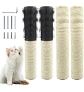 MUYG Cat Scratching Post Replacement,15.7 in M8 Cat Tower Replacement Poles with Self Groomer Mas...