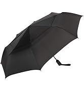 ShedRain Vortex Compact Folding Travel Umbrella – Push-Button Open & Close, Vented Double Canopy,...