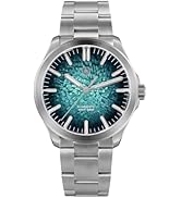 watchdives Automatic Watch for Men, WD0005 Sport Watch NH35 Mechanical Dress Wristwatches 39mm Do...