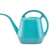 Fasmov Plastic Watering Can, Bright Blue, 1-Gallon