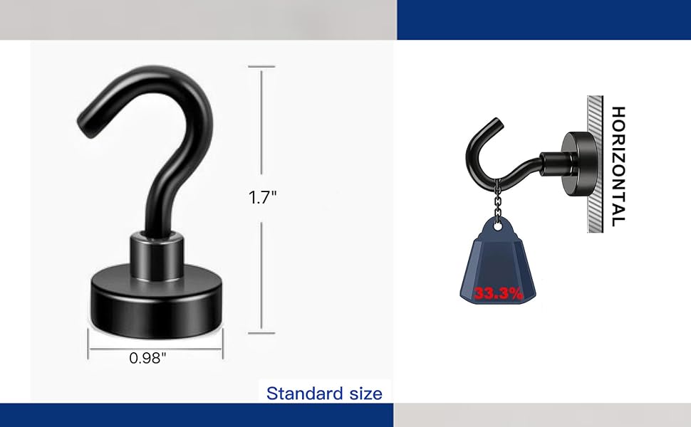 tool magnetic holding hook,tool magnetic holding hook,magnetic ornament hook,metal magnetic hook